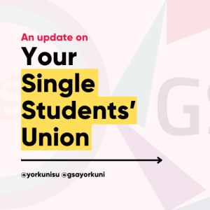 November Update on your Single Students’ Union